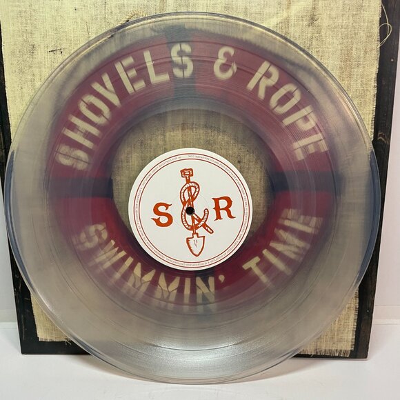 Shovels and Rope Swimmin Time 2014 Clear Double LP Vinyl Record Shrimp Records - Picture 7 of 7